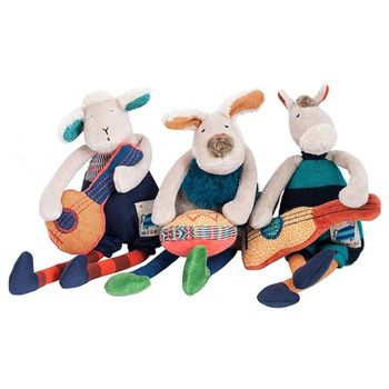 Погремушка мягкая Moulin Roty, 1 шт. в ассортименте (659060/20433) - Pampik