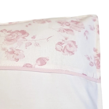 Наволочка NL Baby, 40х60 см, біло-рожевий (828+842/37597) - Pampik - 3