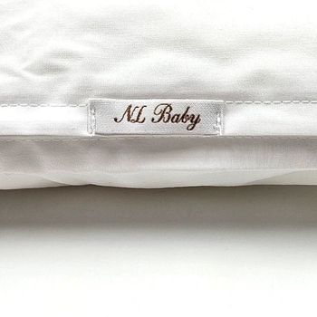 Наволочка NL Baby, 40х60 см, 2 шт., біло-рожевий (828+842/37911) - Pampik - 7