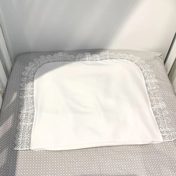 Наволочка NL Baby з мереживом, 35х40 см, білий (833/35109) - Pampik - 4