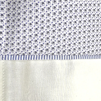 Комплект постільної білизни NL Baby, 100х80 см, біло-синій (839+842/38328) - Pampik - 4