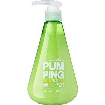 Зубна паста LG Household & Health Perioe Pumping Herb, 285 г - Pampik
