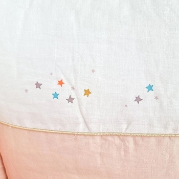 Бортик в кроватку Moulin Roty, 42х190 см, розовый (664091/33285) - Pampik - 3