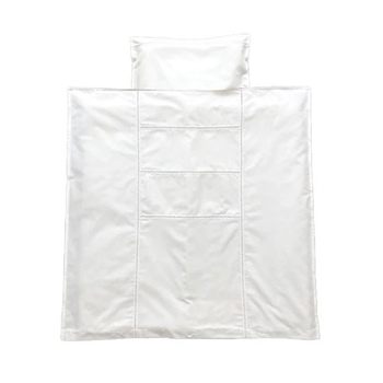 Комплект постельного белья NL Baby, 80х80 см, белый (842+923/33254) - Pampik