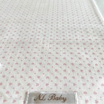 Наволочка NL Baby, 35х40 см, біло-рожевий (829/28396) - Pampik - 4