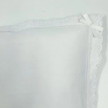 Наволочка NL Baby з мереживом, 35х40 см, білий (842/31949) - Pampik - 4