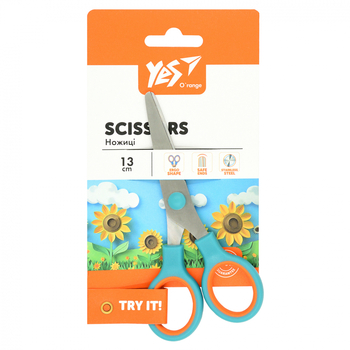 Ножницы Yes Orange Line, 13 см (480453) - Pampik