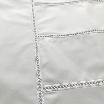 Комплект постельного белья NL Baby, 80х80 см, белый (842+923/33254) - Pampik - 2