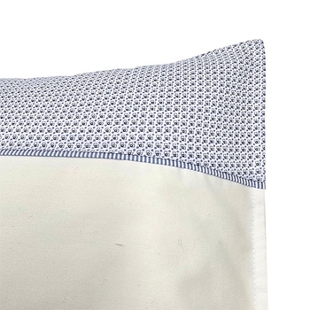 Комплект постельного белья NL Baby, 140х100 см, бело-синий (839+842/37536) - Pampik - 4