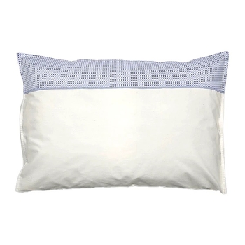 Комплект постельного белья NL Baby, 140х100 см, бело-синий (839+842/37536) - Pampik - 2