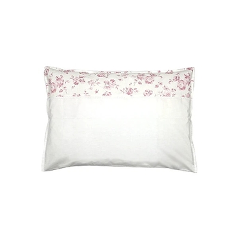 Наволочка NL Baby, 40х60 см, 2 шт., біло-рожевий (828+842/37911) - Pampik - 2