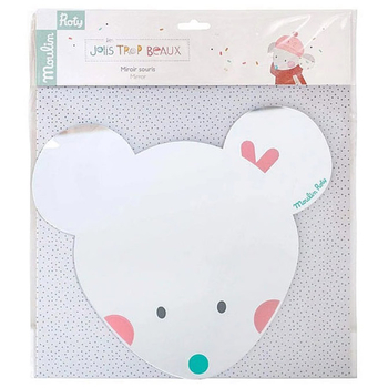 Дошка декоративна Moulin Roty Дзеркало, 29х32 см (665142/26415) - Pampik - 2