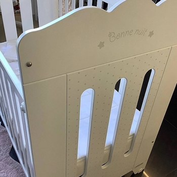 Кровать детская Micuna Bonne Nuit, 60х120 см, белый (26922) - Pampik - 6