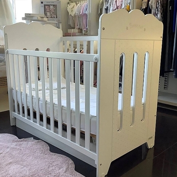 Кровать детская Micuna Bonne Nuit, 60х120 см, белый (26922) - Pampik - 5