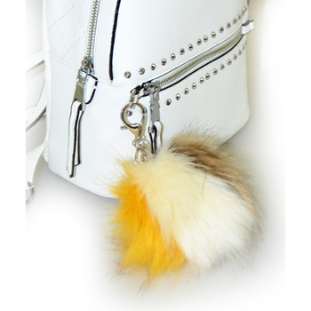 Брелок Yes с пушком Sweet, 9 см, разноцветный (558108) - Pampik - 2