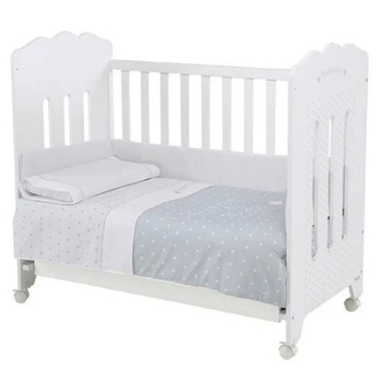 Кровать детская Micuna Bonne Nuit, 60х120 см, белый (26922) - Pampik - 3