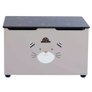 Комод для хранения Moulin Roty Кот в шляпе, 70x45x43 см, серый (666750/33280) - Pampik - 2