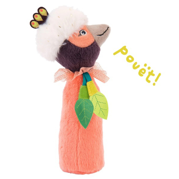 Погремушка мягкая пищалка Moulin Roty, 1 шт. в ассортименте (668000/32705) - Pampik - 5