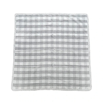 Пелюшка фланелева NL Baby, 80х80 см, біло-сірий (020/38367) - Pampik - 2