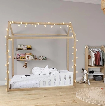 Захисний бар'єр на ліжко Micuna Barrera, 76,5х30 см, білий (MONT-1863/26933) - Pampik - 3