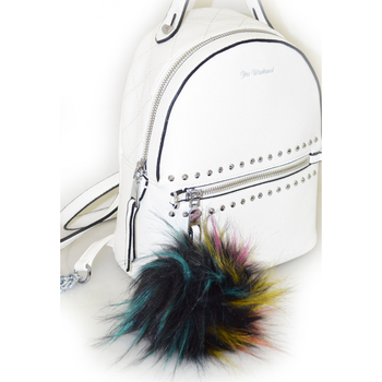 Брелок Yes с пушком Fashion, 9 см, разноцветный (558112) - Pampik - 2