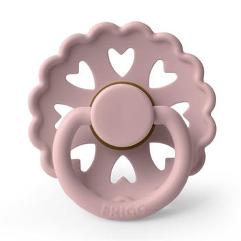 Пустышка латексная Frigg Fairytale X H.C. Andersen Thumbelina, круглая, size 1, 0-6 мес., розовый (000933) - Pampik - 2