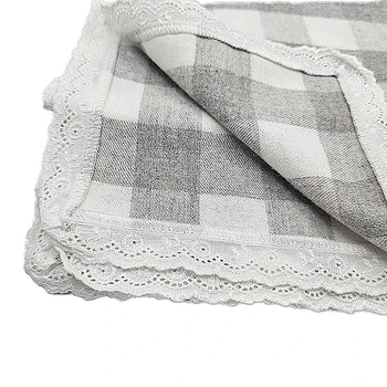 Пелюшка фланелева NL Baby, 80х80 см, біло-сірий (020/38367) - Pampik - 5