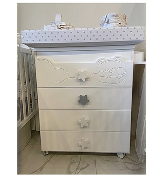 Ручка на комод Micuna, 9х9х3 см, сірий (TI-1230/29357) - Pampik - 2