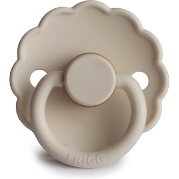 Пустышка латексная Frigg Daisy Sandstone, круглая, size 1, 0-6 мес., молочный (000557) - Pampik - 2