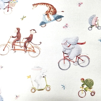 Рушник-куточок NL Baby в коробці, 75х75 см, білий з блакитним (017+019/38130) - Pampik - 4