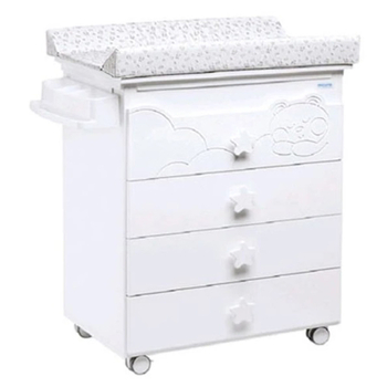 Комод пеленальний Micuna Dolce Luce, 93х79х49 см, білий (B-1673/29338) - Pampik
