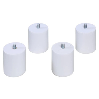 Комплект ніжок для комоду Micuna, 4 шт., білий (CP-1190/26934) - Pampik