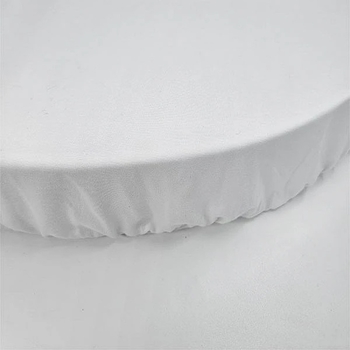 Простирадло на резинці NL Baby Babyhood, трикотаж, 76х10 см, білий (002/37564) - Pampik - 2