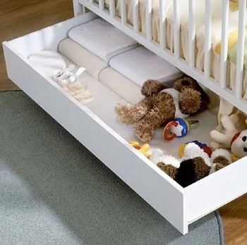 Ящик для ліжка Micuna, 70х140 см, білий (CP-1416/26984) - Pampik - 3