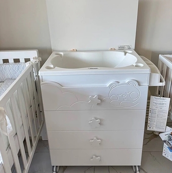 Комод пеленальний Micuna Dolce Luce, 93х79х49 см, білий (B-1673/29338) - Pampik - 5