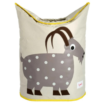 Кошик для зберігання 3 Sprouts Коза, 48х56х28 см, бежевий (ILHGOA/9309) - Pampik