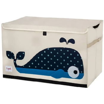Ящик для хранения 3 Sprouts Кит, 38x61x37 см, бежевый (ITCWHL/10758) - Pampik