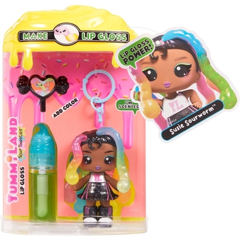 Ігровий набір Yummiland SS Саша Сауервормс з лялькою та блиском для губ (545781) - Pampik