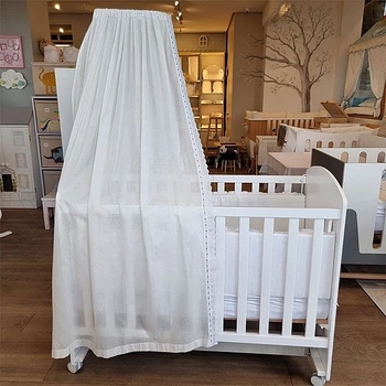 Балдахин NL Baby Кружево, 300х170 см, белый (0000/27436) - Pampik - 4