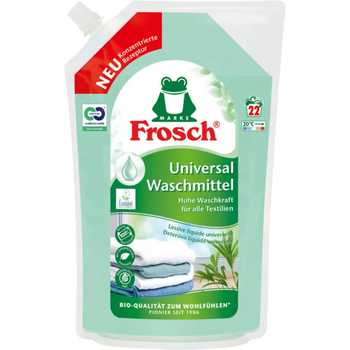 Засіб для прання кольорових тканин Frosch, 1,5 л - Pampik