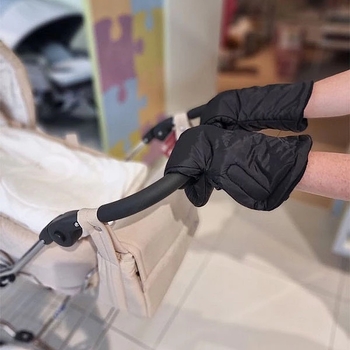 Муфта-рукавички NL Baby, черний (0000/26030) - Pampik - 6