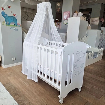 Балдахин NL Baby, 300х170 см, белый (834+926/32649) - Pampik - 2