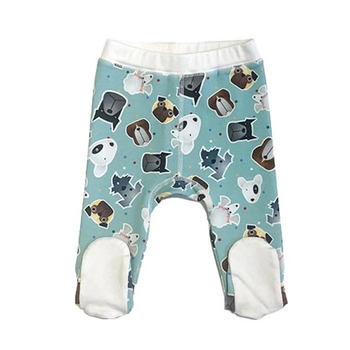 Ползунки NL Baby, р.56, бирюзовый (053/25436) - Pampik