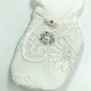 Повзунки NL Baby зі Сваровськи, р.56, бежевий (055/19239) - Pampik - 3