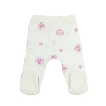 Ползунки NL Baby Versace, р.56, 2 шт., молочный с сиреневым (060/23327) - Pampik - 2