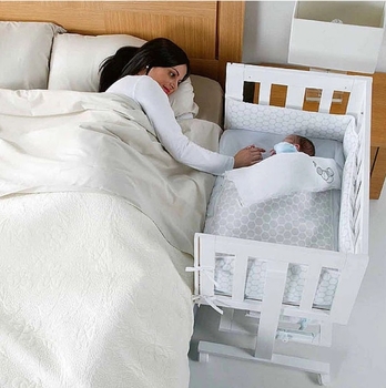 Колыбель-трансформер Micuna Cododo, 84х53х88 см, белый (MO-1639/26910) - Pampik - 5