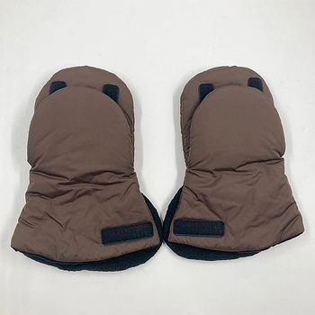 Муфта-рукавички NL Baby, коричневый (0000/33270) - Pampik - 3