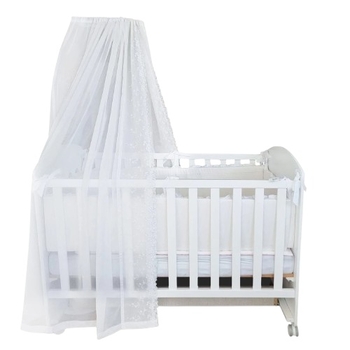 Балдахин NL Baby, 300х170 см, белый (834+926/32649) - Pampik