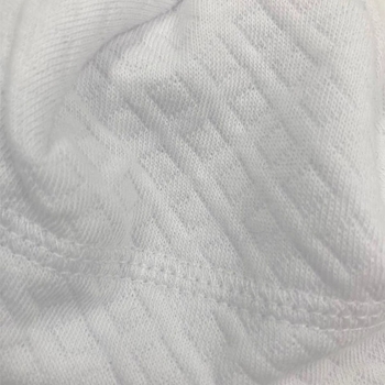 Шапочка двойная NL Baby на завязках, хлопок, 0-3 мес., белый (009/33402) - Pampik - 3