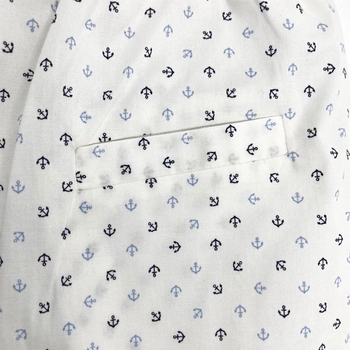 Штаны детские NL Baby с якорями, р.86, белый (310/19803) - Pampik - 4